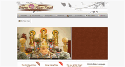 Desktop Screenshot of dharmaflowertemple.com